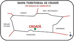 Mapa Croatá