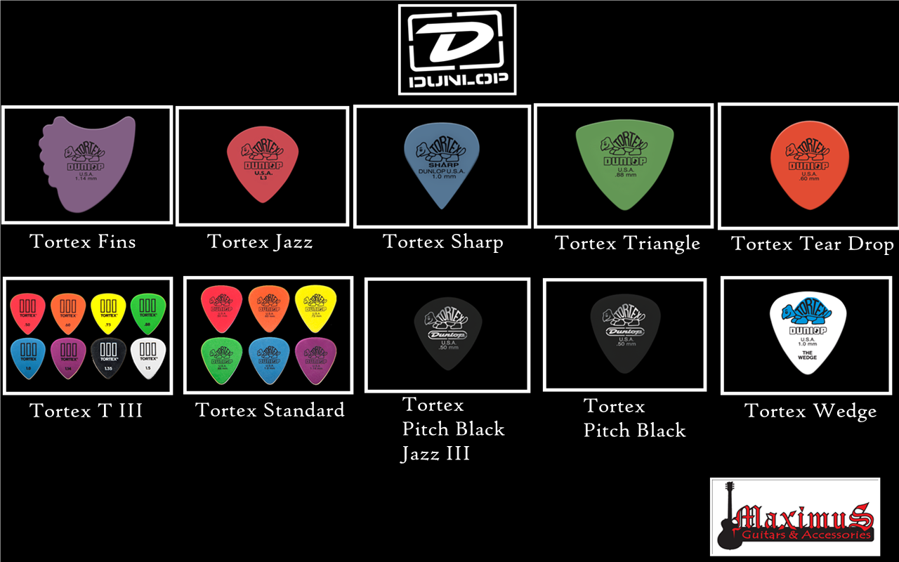 Maximus Guitars & Accessories Dunlop Picks