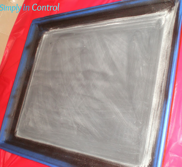 Simply in Control How to Make Your Own Chalkboard DIY