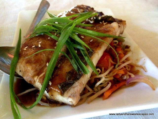 fish steak at Rafael's Farm Leyte