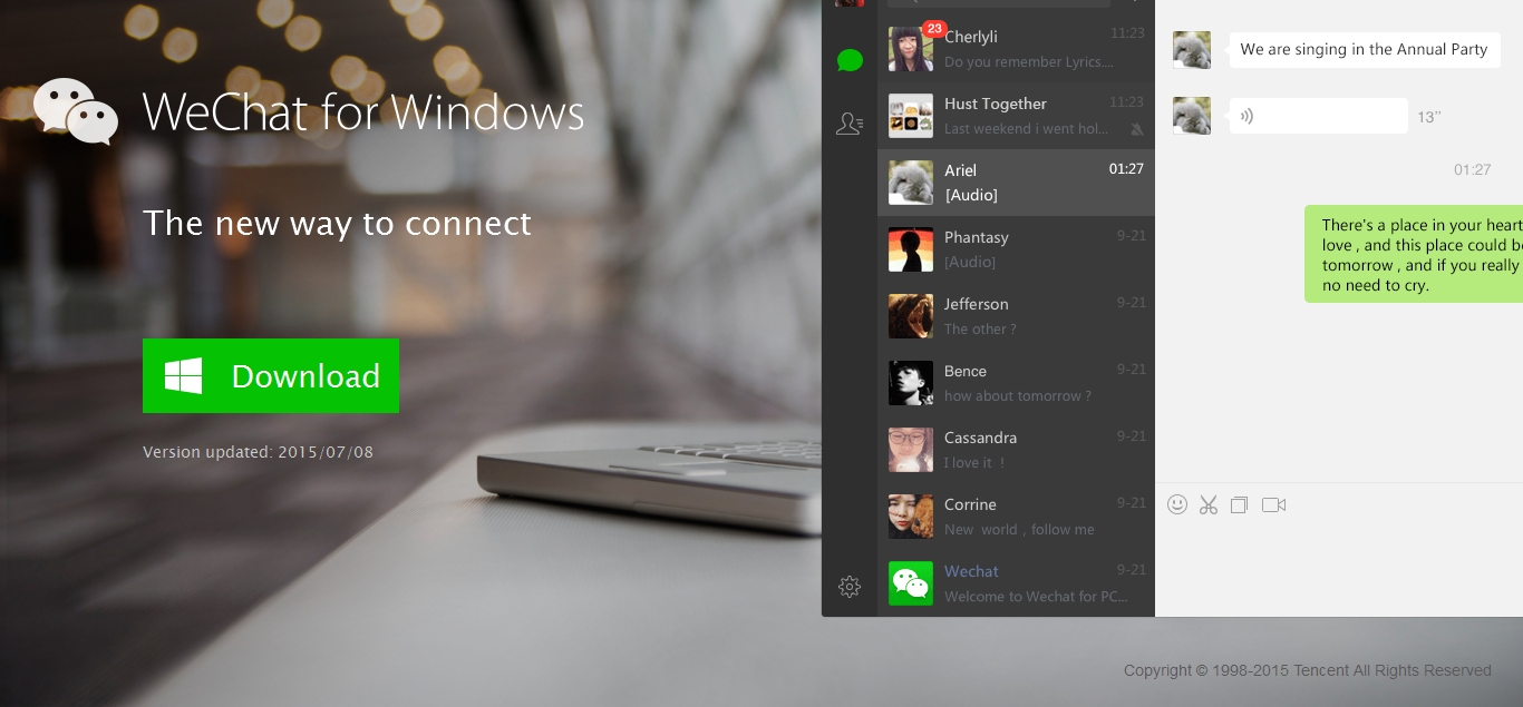 Cara Mudah Instal Wechat Di PC Cara Mudah Instal Wechat Di PC