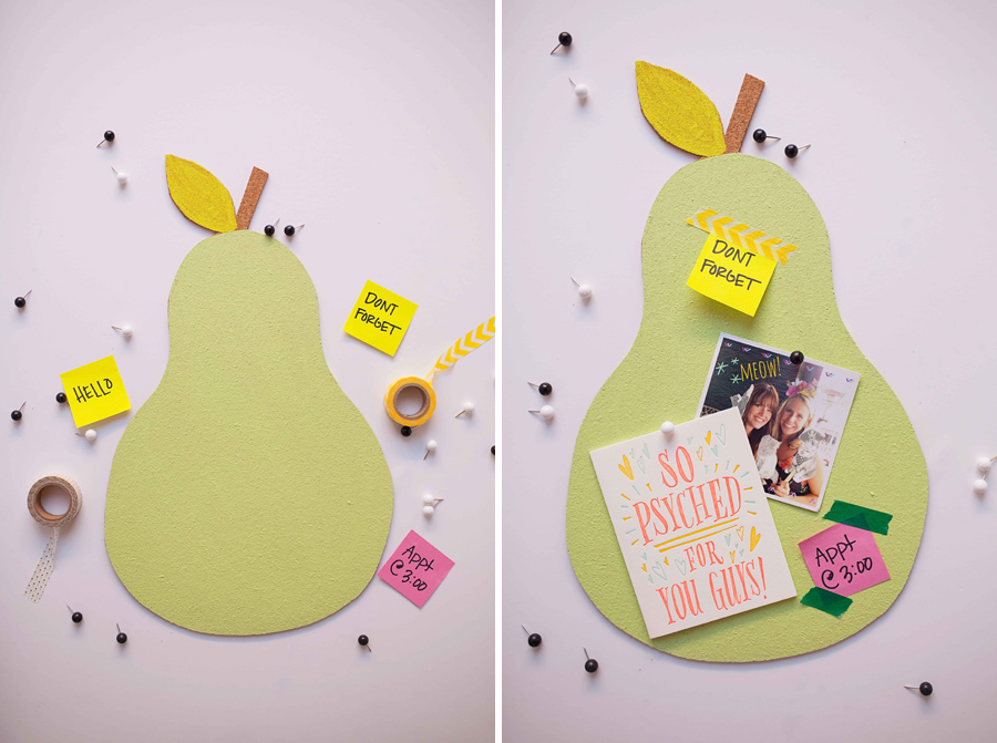 TELL DIY FRUIT BULLETIN BOARDS Tell Love and Party
