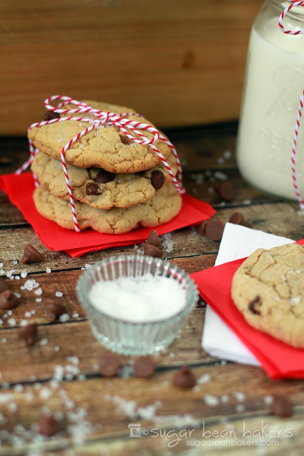 Sugar Bean Bakers { Sea Salted Chocolate Chip Cookies }