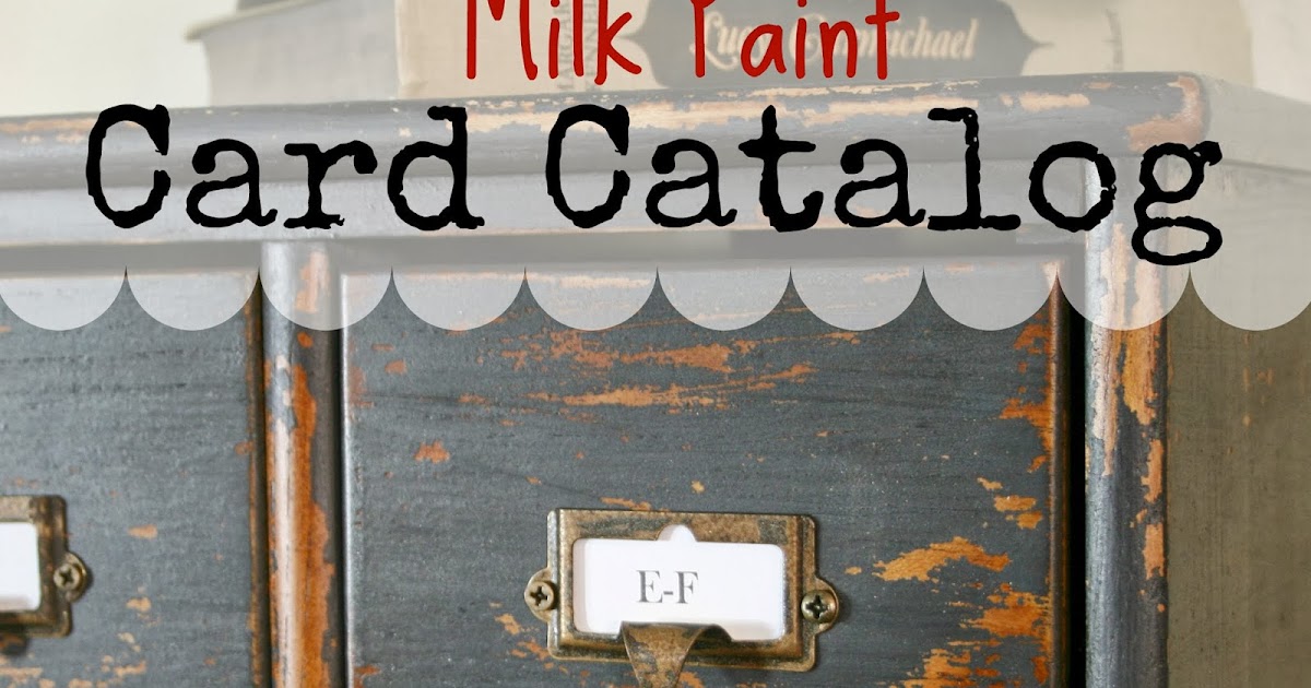 Pneumatic Addict : Milk Paint Card Catalog