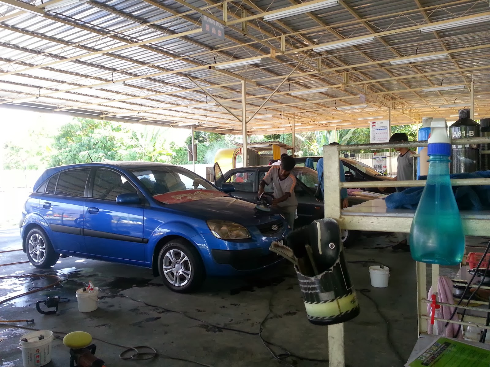 Diari Si Ketam Batu Cyclone Car Wash and Auto Spa Tanjong