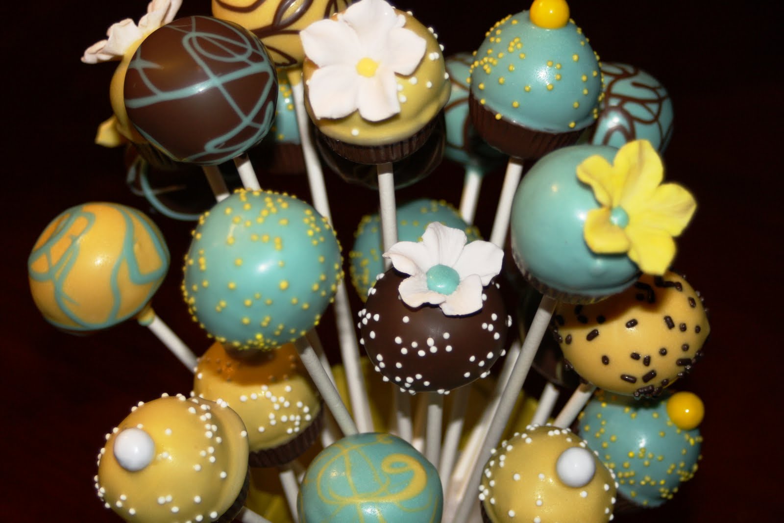 Natalie's Cake Pops More Custom Cake Pop Bouquets!