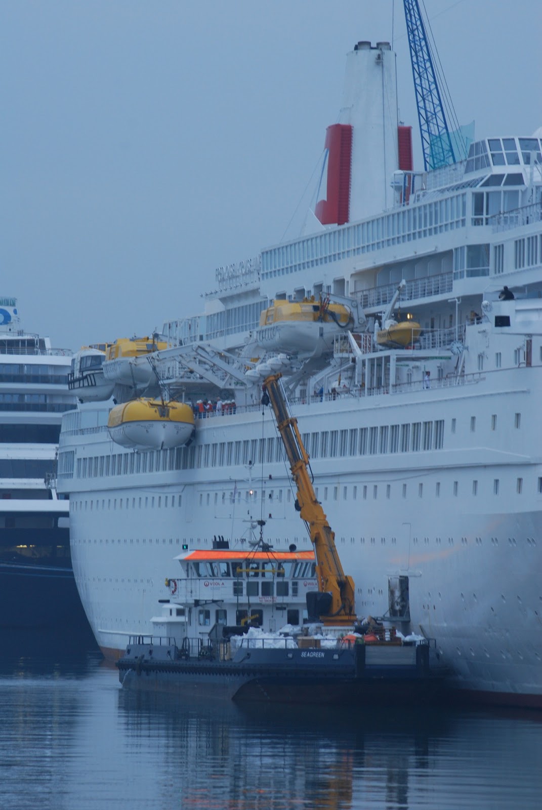 CRUISE SHIPS AND LINERS at Southampton