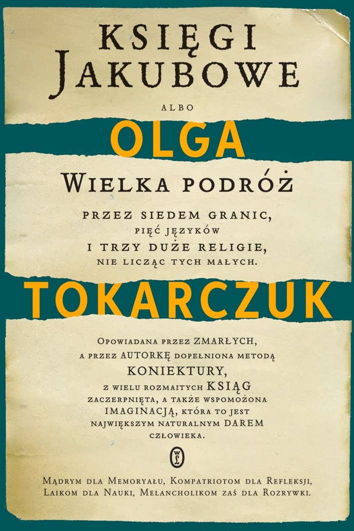 Żyjemy w świecie, gdzie wyznajemy pewną wiarę lub nie, chodzimy do kościoła lub nie, jesteśmy uczeni miłości do danego bóstwa, które obiecuje nam zbawienie i życie w raju. Jest to dość proste, o ile nie zaczniemy zagłębiać się w historię kształtowania się wiary, jej początków, trudnego rozwoju i wszelkich zbrodni, których dopuścili się patriarchowie, byleby umocnić pozycje swojego kościoła. Kiedyś było inaczej - rozłamy, wojny religijne, mieszanie się wyznań i kultur, poszukiwanie czegoś nowego. Herezja była na porządku dziennym i nikogo nie zdziwi fakt, że w średniowiecznej Europie ludzie Boga walczyli z nią niezwykle sumiennie i wobec ich mniemania - sprawiedliwie. Czym jest herezja? Jedni mówią, że poszukiwaniem odpowiedzi, interpretowaniem słów bożych w jedyny, dobry sposób, pokazywanie, że to co uczą księża i biskupi to zasady mylne i nieprawdziwe. Inni twierdzą, że herezja to rzecz niewybaczalna i godna potępienia, że to co twierdzą heretycy to bzdury, wymyślone na poczekaniu, byleby zwieść naiwną gawiedź i dać upust swoim diabelskim poglądom. Jak jest naprawdę? Każdy ma prawo do własnego zdania, jednak czy zastanawialiście się kiedyś jakby to było, gdyby Watykan przegrał którąkolwiek z wojen religijnych i teraz bylibyśmy wyznawcami jakiejś innej wiary, a katolicyzm byłby teraz herezją? To bardzo szerokie pojęcie i można by o tym dyskutować do późnych nocy, niekoniecznie dochodząc do jakiegokolwiek konsensusu. Słyszeliście kiedyś o herezji frankistowskiej? Stworzona przez Jakuba Franka w XVIII wieku, zakładała wykluczenie ponownego przyjścia Mesjasza, końca świata i potępienia grzeszników. To właśnie jego losy przedstawia Olga Tokarczuk w swojej najnowszej powieści? książce? pracy? Księgi Jakubowe. Powiem wprost. Dzieło Tokarczuk jest jedną z lepszych książek jakie czytałem w ostatnich latach. Pisana przez 6 lat, niezwykle mocno dopracowana i przemyślana, podparta rzetelnymi źródłami, wplatająca nasze, jako Polaków losy do trudnej machiny władzy i religii. Niebanalny styl, liczne archaizmy i jej wielowymiarowość sprawiają, że Księgi dla miłośnika historii i religii będzie pozycją obowiązkową. Dlaczego akurat ta powieść jest jedną z lepszych? Po pierwsze postaci. Jest ich tak wiele, że trudno wszystkich wymienić, a co dopiero zapamiętać. Pamiętajmy, że Księgi Jakubowe to powieść wielowymiarowe, wielokulturowa, a co za tym idzie, na swojej drodze spotykamy wielu wyznawców różnych wiar. To o najważniejsze to urzeczywistnienie bohaterów - mimo że ich tak wielu, wszyscy są jakby wyjęci wprost ze swojego świata. Każdym kierują poszczególne zasady, ich kontrastowanie jest na porządku dziennym na przykład skromny i pełen pasji ksiądz Chmielowski i co tu dużo mówić pazerny i chytry biskup Sołtyk. Odczuwamy ich realność i staramy się wczuć w ich rolę - a przecież o to w kreowaniu postaci przez autora chodzi. Na dodatkowy plus zasługuje przedstawienie samego Jakuba Franka, który jest widziany tylko i wyłącznie z perspektywy osób postronnych. Po drugie tło historyczne. Jak już wspomniałem powieść ta jest tak wielowymiarowa, że mieszanie się wierzeń i przesądów jest sprawą oczywistą. Uwielbiam stare bajania i przesądy naszych kochanych rodaków - a to kometa przeleci przez nieboskłon, a to w jajku dwa żółtka znajdą, a to krowy cielą się podwójnie - Mesjasz nadchodzi! Wielkie przygotowania, niecierpliwe czekanie i nic się nie dzieję. Jednak za rok będzie to samo. Jednak nie to jest najważniejsze - w Księgach Jakubowych poznajemy siebie i swój stosunek do tego co było. Wszystko to w niesamowitej atmosferze wieków ubiegłych, przeżywanych razem z postaciami Tokarczuk Po trzecie ogrom pracy i wielowymiarowość powieści. Blisko 1000 stronicowe dzieło musi być dopracowane i przemyślane. Nie wyda się czegoś tak grubego, co jest napisane po łebkach. Wiedza i umiejętności Tokarczuk wzbijają się na wyżyny i nie ma w tym dziwnego - Księgi Jakubowe to jedna z lepszych książek jakie czytałem. Wielokulturowość, która przeplata się w fabule mile podsyca nasze pragnienie czytania więcej i więcej - jest to swoisty film i bardzo dobrze napisana książka, przez którą poznajemy ówczesną Polskę, mimo że nie ma jej na mapach świata. Ogrom pracy jaki Tokarczuk włożyła w swoją powieść jest nieprawdopodobny - pisana przez ponad 6 lat powieść jest jej opus magnum i każdy, bez wyjątków powinien ją przeczytać. Poznajemy ludzi z trzech różnych religii, ich wierzenie i przesądy, przeżywamy ich rozterki i przygody, poznajemy ich umysły i rozumiemy lub nienawidzimy. Mogę wymieniać i wymieniać. Mimo, że Księgi Jakubowe to potężne dzieło, czyta się je błyskawicznie. Sam bardzo lubię polskie archaizmy, a tutaj dostajemy ich potężną dawkę - zwłaszcza w listach, które tylko nadają dodatkowy smak całej historii. Cała powieść jest stylizowana na XIX księgę i nie ma co tu dużo mówić - wyszło genialnie! Pięknie wydana, wspaniałe ilustracje, listy, podział na księgi - to wszystko oddaje prawdziwego, historycznego wydźwięku całej opowieści. Jednak nie to jest najważniejsze. Jak już wspomniałem to opowieść o nas, o Polakach, którzy żyją wraz z Żydami i chcąc nie chcąc muszą się dostosować do panujących warunków. To trudny i bardzo obszerny temat, który żeby zrozumieć trzeba przeczytać bardzo wiele różnych publikacji, źródeł informacji. Boję się jednego. Księgi Jakubowe to powieść stricte historyczna, bez współczesnych wtrąceń, bez fantastycznych wątków. Jest to powieść na wskroś historyczna, oparta na rzetelnych źródłach i jako taką trzeba ją traktować. A jak jest z książką historyczną w Polsce? Sprzedaje się dobrze, jednak nie zawsze jest odpowiednio rozumiana. Dla fanów historii będzie to nie lada gratka i będą wprost zachwyceni, jednak gdyby pojawił się tam jakiś niehistoryczny wątek cała powieść byłaby zmieszana z błotem i sprowadzona do byle jakiej opowiastki. Niestety. Typowy Kowalki nie oczytany w dobrej i ambitnej literaturze może uznać powieść Tokarczuk za a) za grubą b) za trudną. Możecie się nie zgodzić, ale jest to trudniejsza opowieść o wątku, który w naszej pięknej historii jest zapomniany i nigdzie nie wspominany. A co czyta przeciętny czytelnik w Polsce? Coś co jest znane i powszechnie lubiane. Dzięki Bogu Księgi Jakubowe mają dużą kampanię reklamową i stawiana jest w gronie w najlepszych książek ostatnich lat, dzięki czemu nawet taki szarak zacznie interesować się takim pokaźnym tomiszczem. Można się zagłębiać w skomplikowany przekaz, który autorka chciała przekazać. Można zastanawiać się czemu akurat taka tematyka, skąd takie zainteresowanie akurat tym tematem. Można używać skomplikowanych terminów religijnych, metafizycznych, i Bóg wie jakich, tak by odpowiednio zrecenzować książkę (jak to miałem nieprzyjemność czytać takowe teksty). Nie o to chodzi w tej książce. Tokarczuk chce nam pokazać naszą osobowość, jej początki i rozwój. Chce zagłębić się w naszą świadomość religijną, pokazać, że nasza historia jest pełna niedomówień, pominiętych epizodów i niedokończonych wątków. Z tym zadaniem poradziła sobie znakomicie i długo nie znajdziemy równie dobrej powieści na naszym rynku. Kończąc, mam nadzieję, że skusicie się i przeczytacie Księgi Jakubowe Tokarczuk. Jest to opowieść wielowymiarowa, trudna, ale i niebanalna, opowiedziana w ciekawy sposób, poruszająca ważne i ciekawe zagadnienia naszej wspaniałej historii. Książka daje do myślenia i pokazuje, że w naszym kraju można napisać prawdziwe dzieło. Nie zastanawiajcie się, tylko idźcie i kupcie tę książkę. Nie pożałujecie. A ode mnie, długo wyczekiwana i bardzo wysoka ocena. Nie śmiałbym dać niższej :) Za egzemplarz serdecznie dziękuję księgarni internetowej Bonito.pl http://bonito.pl/?utm_source=blog&utm_medium=banner&utm_campaign=kamil_czyta Wydawnictwo Wydawnictwo Literackie Data wydania 23 października 2014 Liczba stron 912 Ocena 9/10 Żyjemy w świecie, gdzie wyznajemy pewną wiarę lub nie, chodzimy do kościoła lub nie, jesteśmy uczeni miłości do danego bóstwa, które obiecuje nam zbawienie i życie w raju. Jest to dość proste, o ile nie zaczniemy zagłębiać się w historię kształtowania się wiary, jej początków, trudnego rozwoju i wszelkich zbrodni, których dopuścili się patriarchowie, byleby umocnić pozycje swojego kościoła. Kiedyś było inaczej - rozłamy, wojny religijne, mieszanie się wyznań i kultur, poszukiwanie czegoś nowego. Herezja była na porządku dziennym i nikogo nie zdziwi fakt, że w średniowiecznej Europie ludzie Boga walczyli z nią niezwykle sumiennie i wobec ich mniemania - sprawiedliwie. Czym jest herezja? Jedni mówią, że poszukiwaniem odpowiedzi, interpretowaniem słów bożych w jedyny, dobry sposób, pokazywanie, że to co uczą księża i biskupi to zasady mylne i nieprawdziwe. Inni twierdzą, że herezja to rzecz niewybaczalna i godna potępienia, że to co twierdzą heretycy to bzdury, wymyślone na poczekaniu, byleby zwieść naiwną gawiedź i dać upust swoim diabelskim poglądom. Jak jest naprawdę? Każdy ma prawo do własnego zdania, jednak czy zastanawialiście się kiedyś jakby to było, gdyby Watykan przegrał którąkolwiek z wojen religijnych i teraz bylibyśmy wyznawcami jakiejś innej wiary, a katolicyzm byłby teraz herezją? To bardzo szerokie pojęcie i można by o tym dyskutować do późnych nocy, niekoniecznie dochodząc do jakiegokolwiek konsensusu. Słyszeliście kiedyś o herezji frankistowskiej? Stworzona przez Jakuba Franka w XVIII wieku, zakładała wykluczenie ponownego przyjścia Mesjasza, końca świata i potępienia grzeszników. To właśnie jego losy przedstawia Olga Tokarczuk w swojej najnowszej powieści? książce? pracy? Księgi Jakubowe. Powiem wprost. Dzieło Tokarczuk jest jedną z lepszych książek jakie czytałem w ostatnich latach. Pisana przez 6 lat, niezwykle mocno dopracowana i przemyślana, podparta rzetelnymi źródłami, wplatająca nasze, jako Polaków losy do trudnej machiny władzy i religii. Niebanalny styl, liczne archaizmy i jej wielowymiarowość sprawiają, że Księgi dla miłośnika historii i religii będzie pozycją obowiązkową. Dlaczego akurat ta powieść jest jedną z lepszych? Po pierwsze postaci. Jest ich tak wiele, że trudno wszystkich wymienić, a co dopiero zapamiętać. Pamiętajmy, że Księgi Jakubowe to powieść wielowymiarowe, wielokulturowa, a co za tym idzie, na swojej drodze spotykamy wielu wyznawców różnych wiar. To o najważniejsze to urzeczywistnienie bohaterów - mimo że ich tak wielu, wszyscy są jakby wyjęci wprost ze swojego świata. Każdym kierują poszczególne zasady, ich kontrastowanie jest na porządku dziennym na przykład skromny i pełen pasji ksiądz Chmielowski i co tu dużo mówić pazerny i chytry biskup Sołtyk. Odczuwamy ich realność i staramy się wczuć w ich rolę - a przecież o to w kreowaniu postaci przez autora chodzi. Na dodatkowy plus zasługuje przedstawienie samego Jakuba Franka, który jest widziany tylko i wyłącznie z perspektywy osób postronnych. Po drugie tło historyczne. Jak już wspomniałem powieść ta jest tak wielowymiarowa, że mieszanie się wierzeń i przesądów jest sprawą oczywistą. Uwielbiam stare bajania i przesądy naszych kochanych rodaków - a to kometa przeleci przez nieboskłon, a to w jajku dwa żółtka znajdą, a to krowy cielą się podwójnie - Mesjasz nadchodzi! Wielkie przygotowania, niecierpliwe czekanie i nic się nie dzieję. Jednak za rok będzie to samo. Jednak nie to jest najważniejsze - w Księgach Jakubowych poznajemy siebie i swój stosunek do tego co było. Wszystko to w niesamowitej atmosferze wieków ubiegłych, przeżywanych razem z postaciami Tokarczuk Po trzecie ogrom pracy i wielowymiarowość powieści. Blisko 1000 stronicowe dzieło musi być dopracowane i przemyślane. Nie wyda się czegoś tak grubego, co jest napisane po łebkach. Wiedza i umiejętności Tokarczuk wzbijają się na wyżyny i nie ma w tym dziwnego - Księgi Jakubowe to jedna z lepszych książek jakie czytałem. Wielokulturowość, która przeplata się w fabule mile podsyca nasze pragnienie czytania więcej i więcej - jest to swoisty film i bardzo dobrze napisana książka, przez którą poznajemy ówczesną Polskę, mimo że nie ma jej na mapach świata. Ogrom pracy jaki Tokarczuk włożyła w swoją powieść jest nieprawdopodobny - pisana przez ponad 6 lat powieść jest jej opus magnum i każdy, bez wyjątków powinien ją przeczytać. Poznajemy ludzi z trzech różnych religii, ich wierzenie i przesądy, przeżywamy ich rozterki i przygody, poznajemy ich umysły i rozumiemy lub nienawidzimy. Mogę wymieniać i wymieniać. Mimo, że Księgi Jakubowe to potężne dzieło, czyta się je błyskawicznie. Sam bardzo lubię polskie archaizmy, a tutaj dostajemy ich potężną dawkę - zwłaszcza w listach, które tylko nadają dodatkowy smak całej historii. Cała powieść jest stylizowana na XIX księgę i nie ma co tu dużo mówić - wyszło genialnie! Pięknie wydana, wspaniałe ilustracje, listy, podział na księgi - to wszystko oddaje prawdziwego, historycznego wydźwięku całej opowieści. Jednak nie to jest najważniejsze. Jak już wspomniałem to opowieść o nas, o Polakach, którzy żyją wraz z Żydami i chcąc nie chcąc muszą się dostosować do panujących warunków. To trudny i bardzo obszerny temat, który żeby zrozumieć trzeba przeczytać bardzo wiele różnych publikacji, źródeł informacji. Boję się jednego. Księgi Jakubowe to powieść stricte historyczna, bez współczesnych wtrąceń, bez fantastycznych wątków. Jest to powieść na wskroś historyczna, oparta na rzetelnych źródłach i jako taką trzeba ją traktować. A jak jest z książką historyczną w Polsce? Sprzedaje się dobrze, jednak nie zawsze jest odpowiednio rozumiana. Dla fanów historii będzie to nie lada gratka i będą wprost zachwyceni, jednak gdyby pojawił się tam jakiś niehistoryczny wątek cała powieść byłaby zmieszana z błotem i sprowadzona do byle jakiej opowiastki. Niestety. Typowy Kowalki nie oczytany w dobrej i ambitnej literaturze może uznać powieść Tokarczuk za a) za grubą b) za trudną. Możecie się nie zgodzić, ale jest to trudniejsza opowieść o wątku, który w naszej pięknej historii jest zapomniany i nigdzie nie wspominany. A co czyta przeciętny czytelnik w Polsce? Coś co jest znane i powszechnie lubiane. Dzięki Bogu Księgi Jakubowe mają dużą kampanię reklamową i stawiana jest w gronie w najlepszych książek ostatnich lat, dzięki czemu nawet taki szarak zacznie interesować się takim pokaźnym tomiszczem. Można się zagłębiać w skomplikowany przekaz, który autorka chciała przekazać. Można zastanawiać się czemu akurat taka tematyka, skąd takie zainteresowanie akurat tym tematem. Można używać skomplikowanych terminów religijnych, metafizycznych, i Bóg wie jakich, tak by odpowiednio zrecenzować książkę (jak to miałem nieprzyjemność czytać takowe teksty). Nie o to chodzi w tej książce. Tokarczuk chce nam pokazać naszą osobowość, jej początki i rozwój. Chce zagłębić się w naszą świadomość religijną, pokazać, że nasza historia jest pełna niedomówień, pominiętych epizodów i niedokończonych wątków. Z tym zadaniem poradziła sobie znakomicie i długo nie znajdziemy równie dobrej powieści na naszym rynku. Kończąc, mam nadzieję, że skusicie się i przeczytacie Księgi Jakubowe Tokarczuk. Jest to opowieść wielowymiarowa, trudna, ale i niebanalna, opowiedziana w ciekawy sposób, poruszająca ważne i ciekawe zagadnienia naszej wspaniałej historii. Książka daje do myślenia i pokazuje, że w naszym kraju można napisać prawdziwe dzieło. Nie zastanawiajcie się, tylko idźcie i kupcie tę książkę. Nie pożałujecie. A ode mnie, długo wyczekiwana i bardzo wysoka ocena. Nie śmiałbym dać niższej :) Za egzemplarz serdecznie dziękuję księgarni internetowej Bonito.pl http://bonito.pl/?utm_source=blog&utm_medium=banner&utm_campaign=kamil_czyta Wydawnictwo Wydawnictwo Literackie Data wydania 23 października 2014 Liczba stron 912 Ocena 9/10