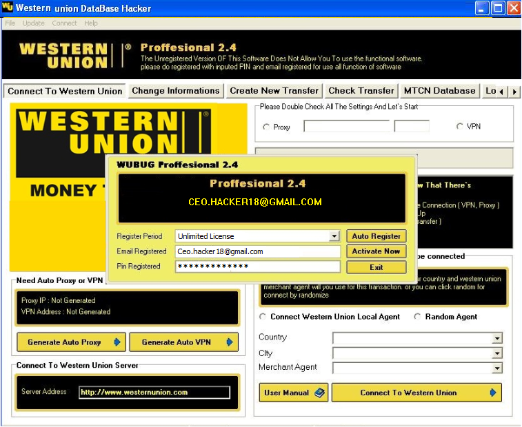 Western Union Bug Activation Code Keygen Crack Generator