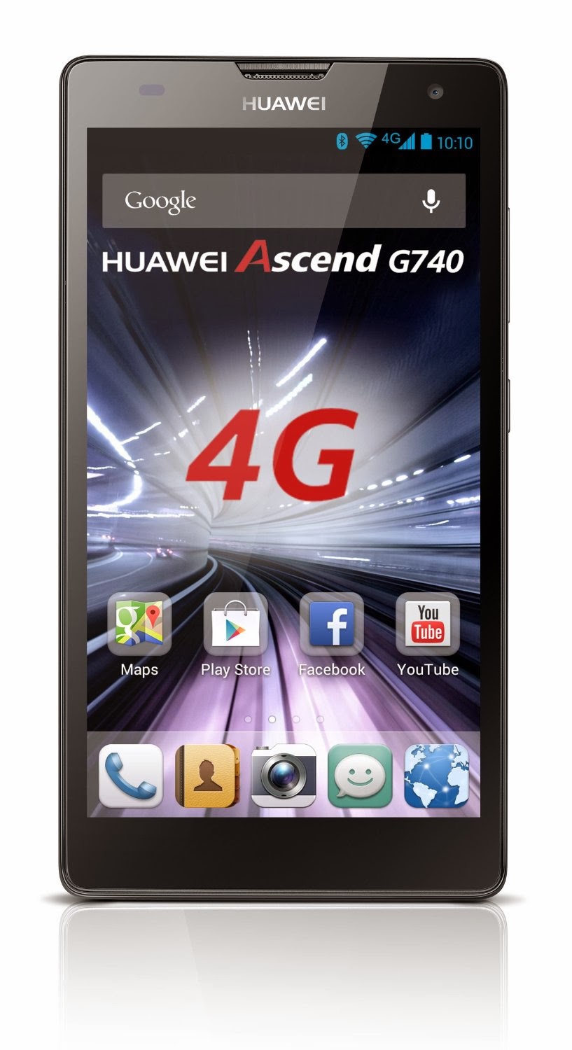Smartphone Huawei 4G Ascend G740 Gris Smartphone Huawei 4G Ascend G740 Gris