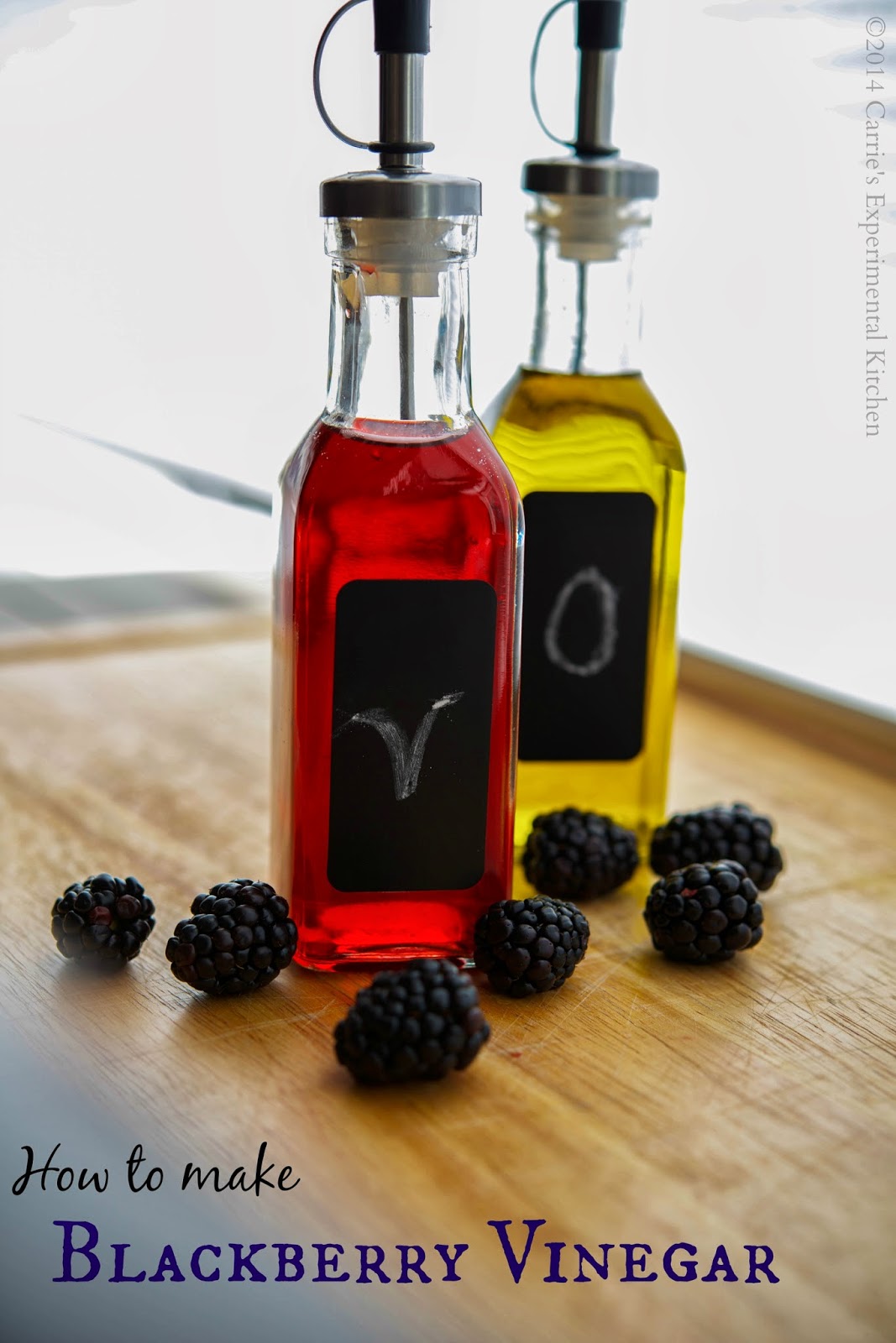 Carrie's Experimental Kitchen How to Make Blackberry Vinegar