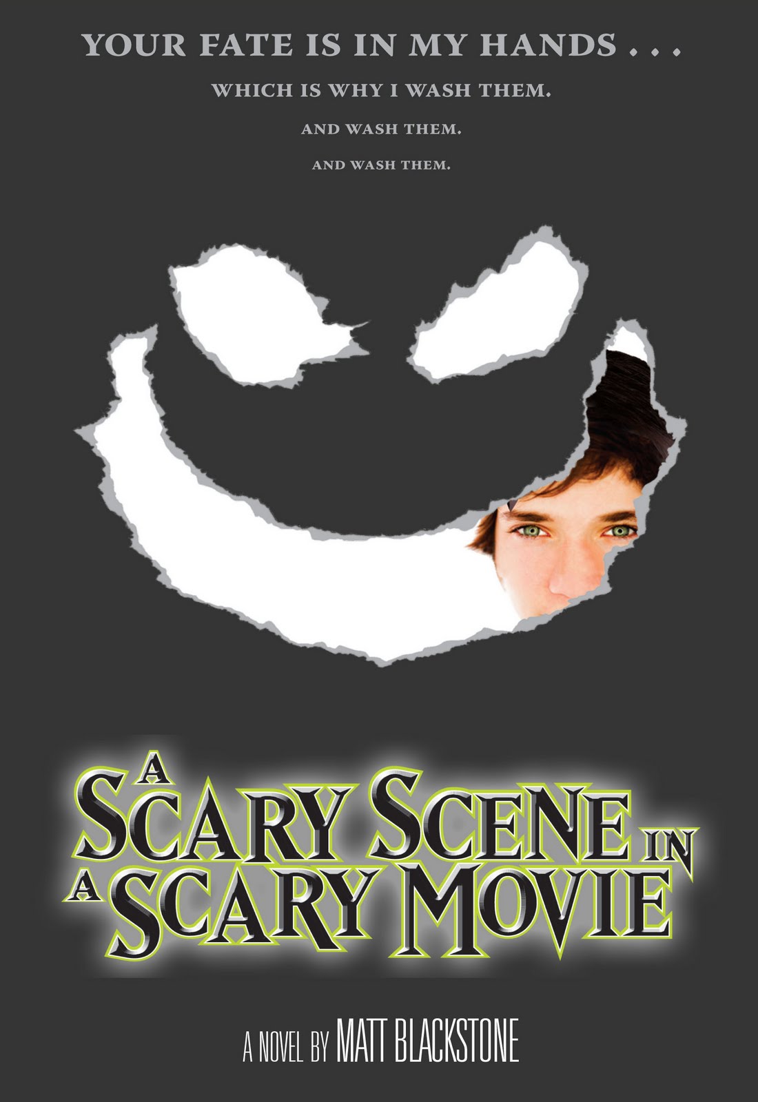 SCENE IN A SCARY MOVIE.