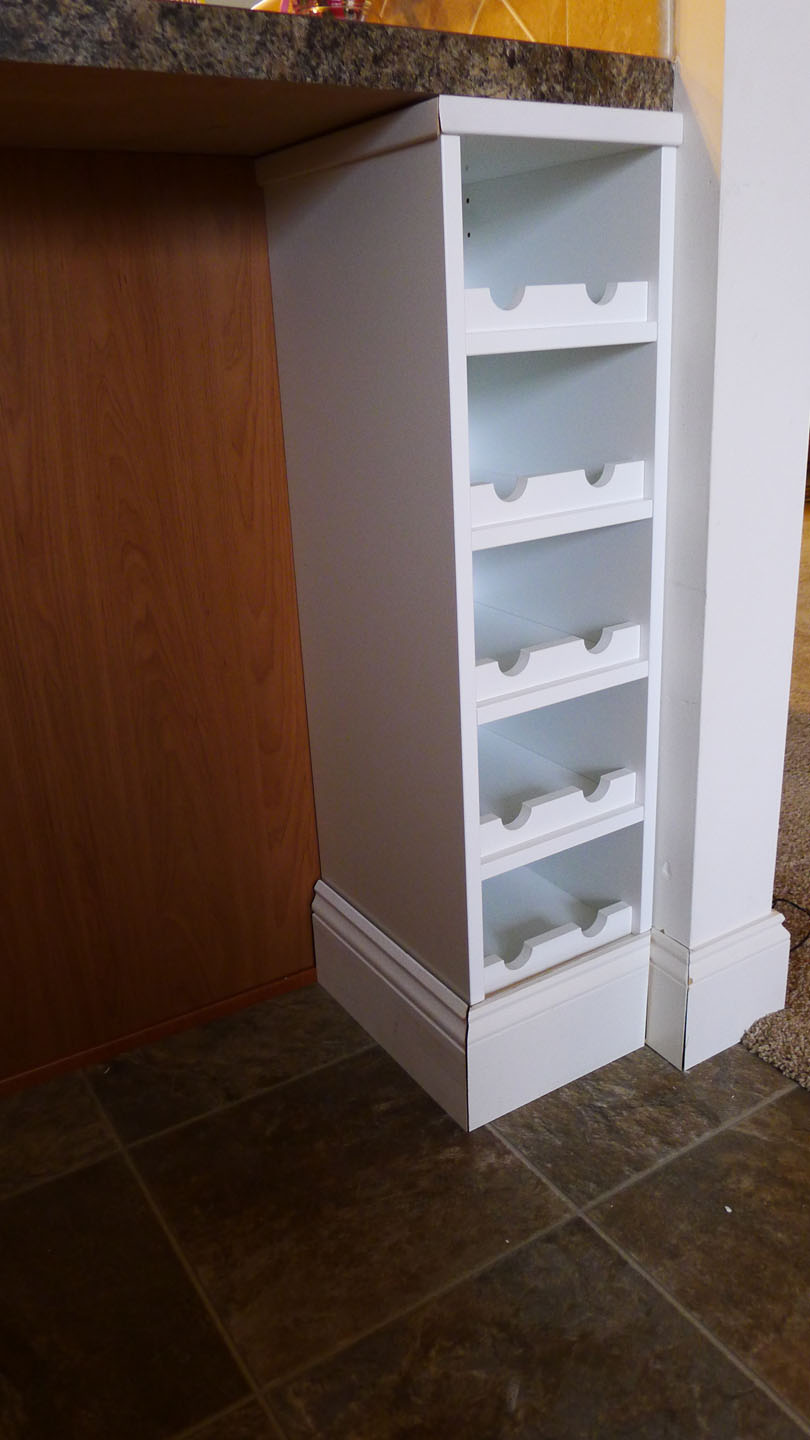 Under Counter Perfekt Wine Shelf Get Home Decorating