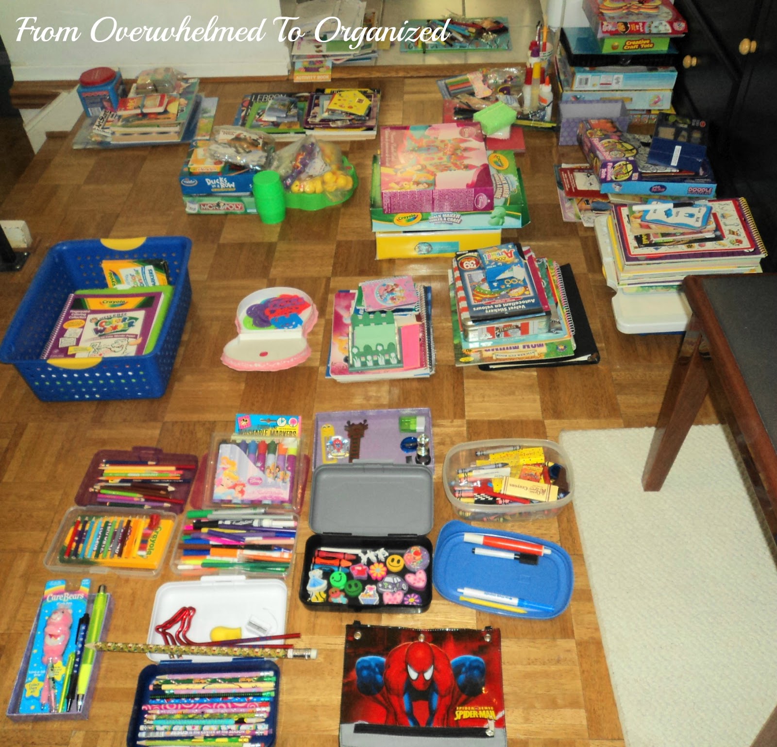 Organizing my kids' activity drawers From Overwhelmed to Organized Organizing my kids