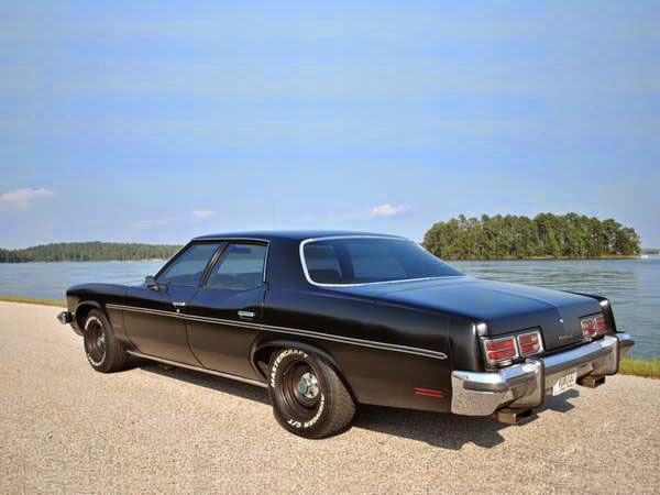 Nice Flat Black Pontiac Catalina 1974 Auto Restorationice Nice Flat Black Pontiac Catalina 1974 Auto Restorationice