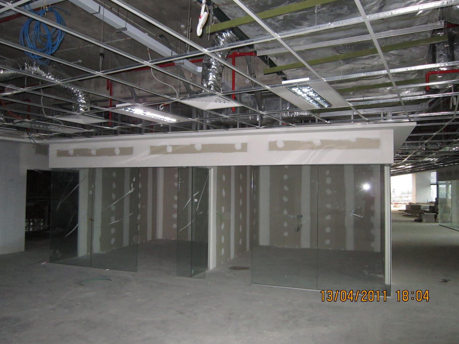 Lcs Before Demolishing Drywall Ceiling Level 3 To 8