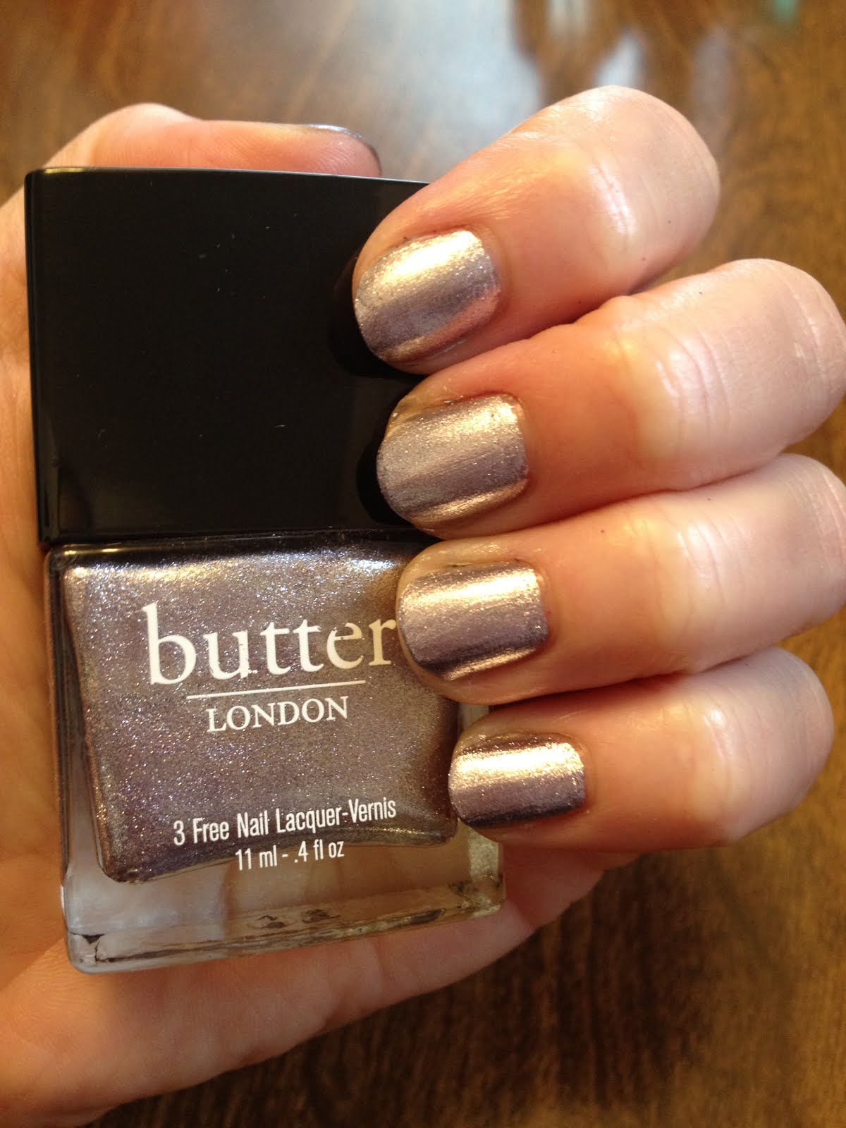 The Beauty of Life butter LONDON Nail Polish Swatches Wallis and