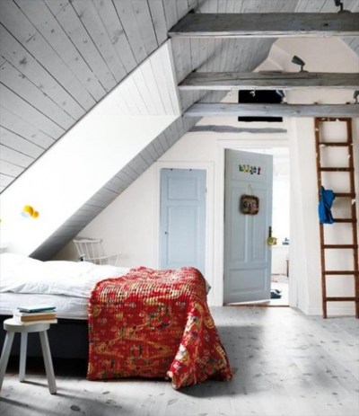 Attic Bedroom Design on Keen And Fitting  An Attic Space