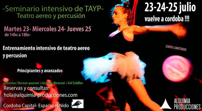 Seminario intensivo TAYP - Cordoba - El Nido