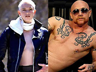 Buck Angel before and after transition.