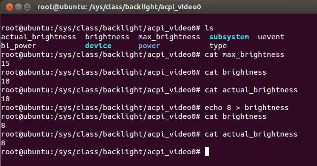 linux brightness control linux brightness control