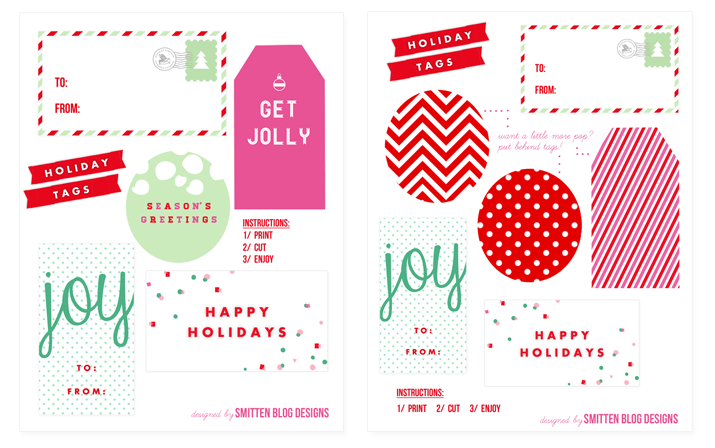 holiday tags