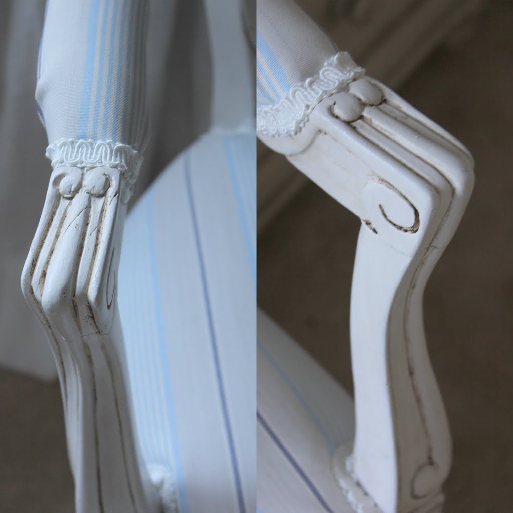 Lilyfield Life Easy Upholstering of a French Louis Chair