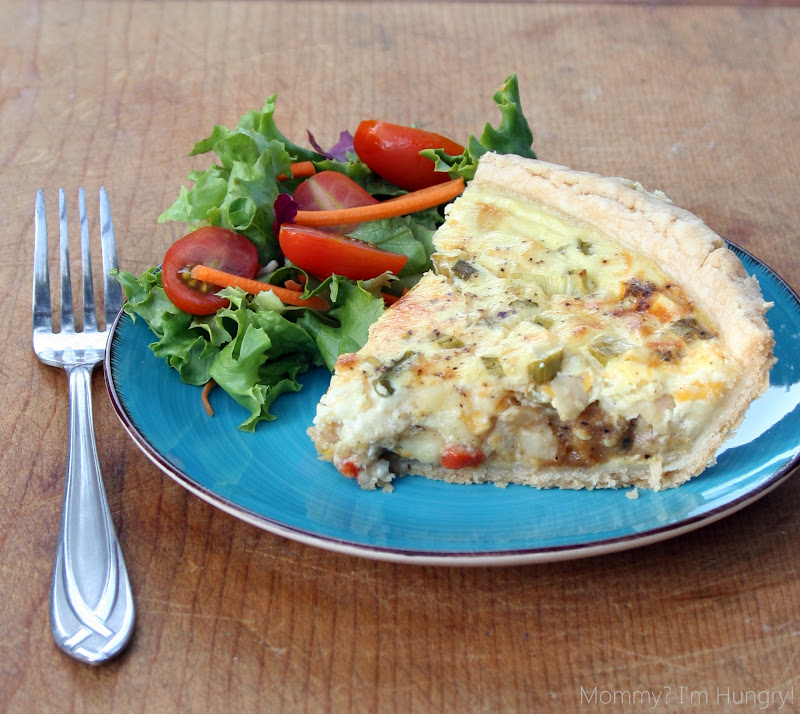 MIH Recipe Blog Gluten Free Sour Cream Chicken Quiche