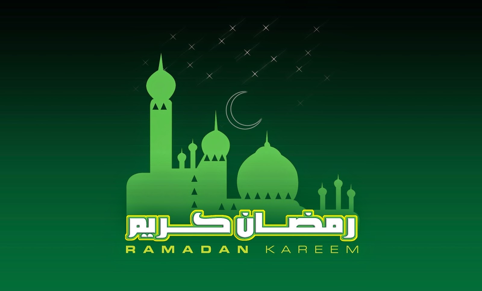 Ramadan Kareem Mubarak Green HD Wallpaper | Islam Is The Best Way Of Life