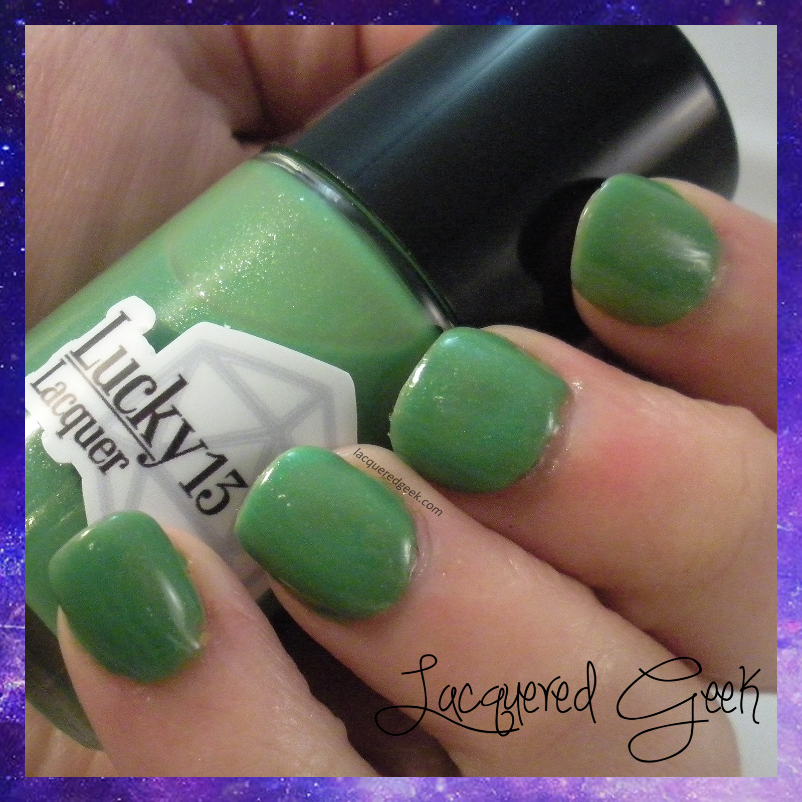 lucky 13 lacquer bad witch swatch