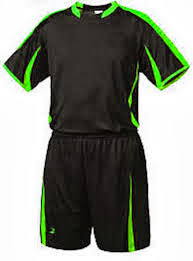 contoh desain seragam kostum sepak bola terbaru