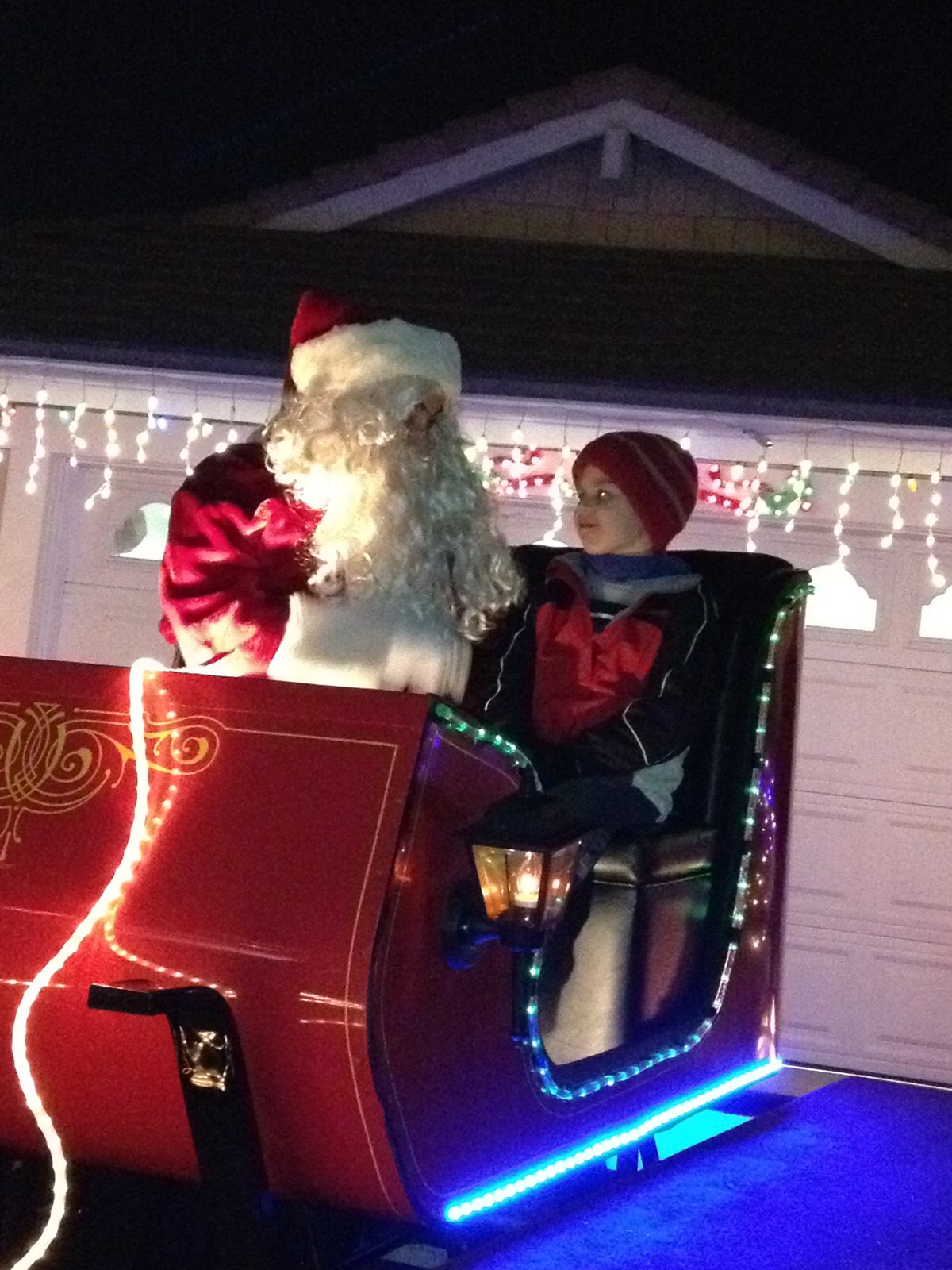 Eagle Hill Christmas Lights in Brea California