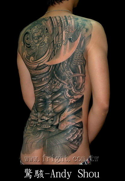 Full Back Tattoo