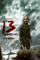 Movie poster for 13 Assassins, a film by Takashi Miike, on Minimalist Reviews.