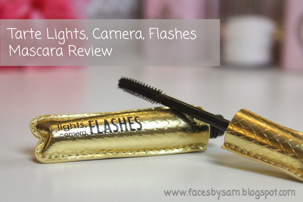 Faces by SAM Beauty Blog Tarte Lights, Camera, Flashes! Mascara Review