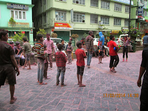 "Holi Festival" celebration in Gangtok.