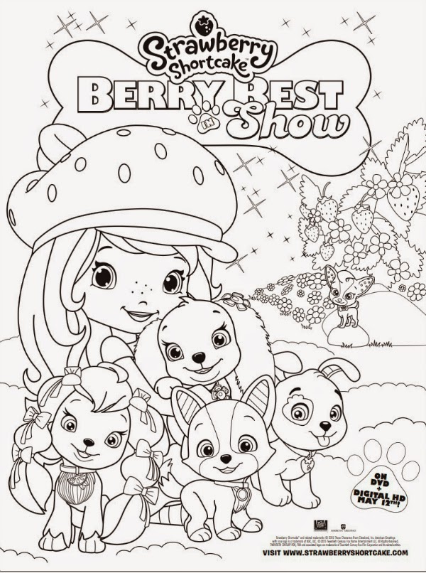 Strawberry Shortcake Coloring Pages Free Strawberry Shortcake Coloring Pages Free