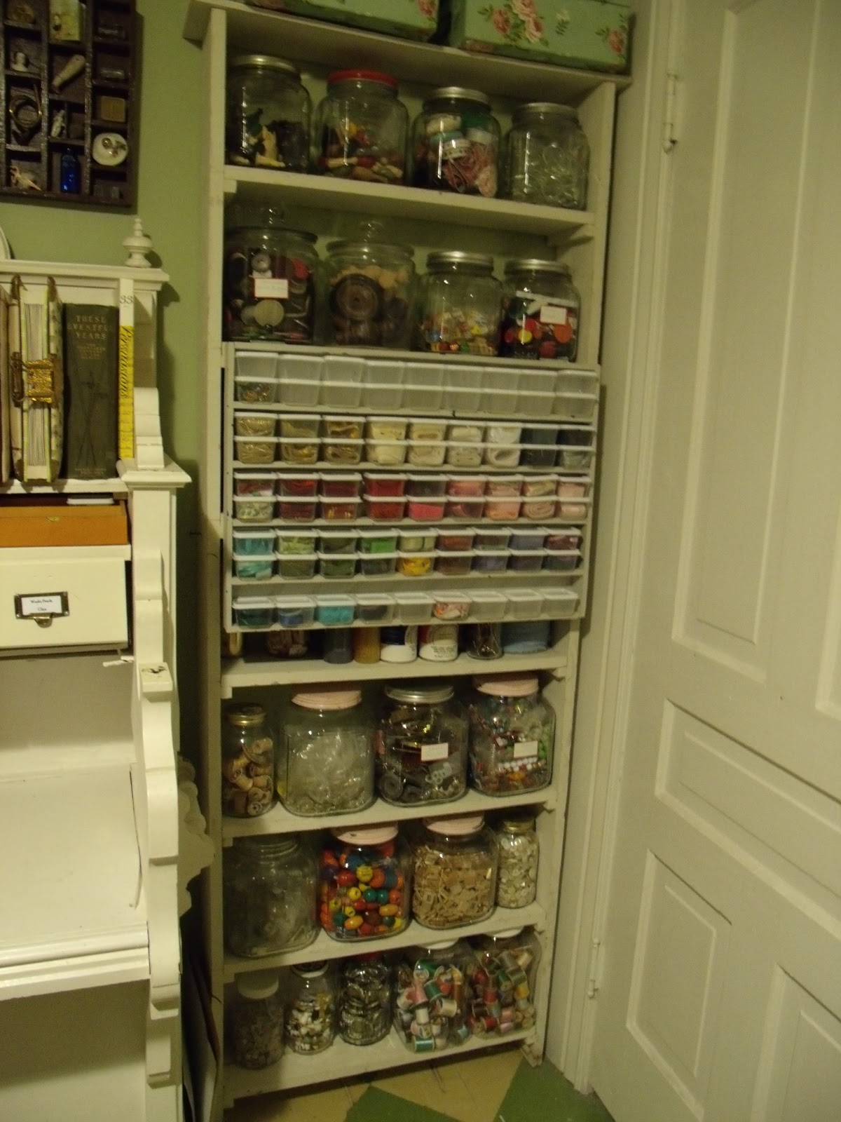 Pollyanna Reinvents Finding More Craft Storage Space!