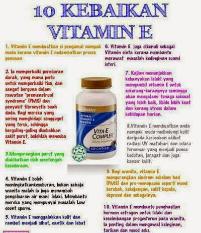 10 kebaikan vitamin E