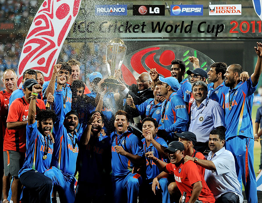 cricket world cup final 2011 celebrations pt 2. cricket world cup final 2011