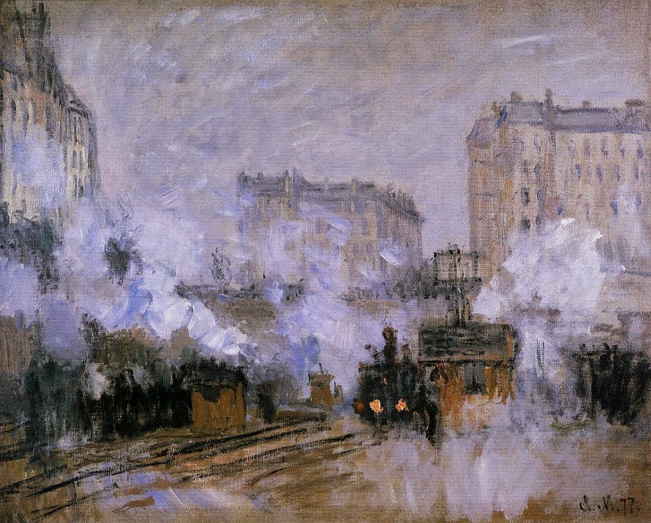 Art Artists Claude Monet Part 9 1877 1878