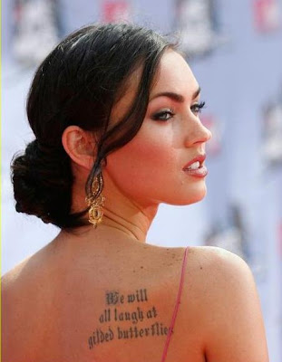 megan fox tatoo