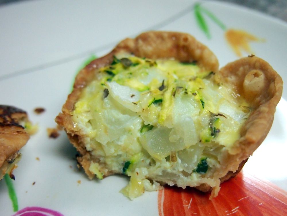 Happy Go Marni What to Do With Leftover Pie Crust Dough Mini Zucchini