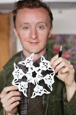 Star Wars Yoda Snowflake Cut Out Paper