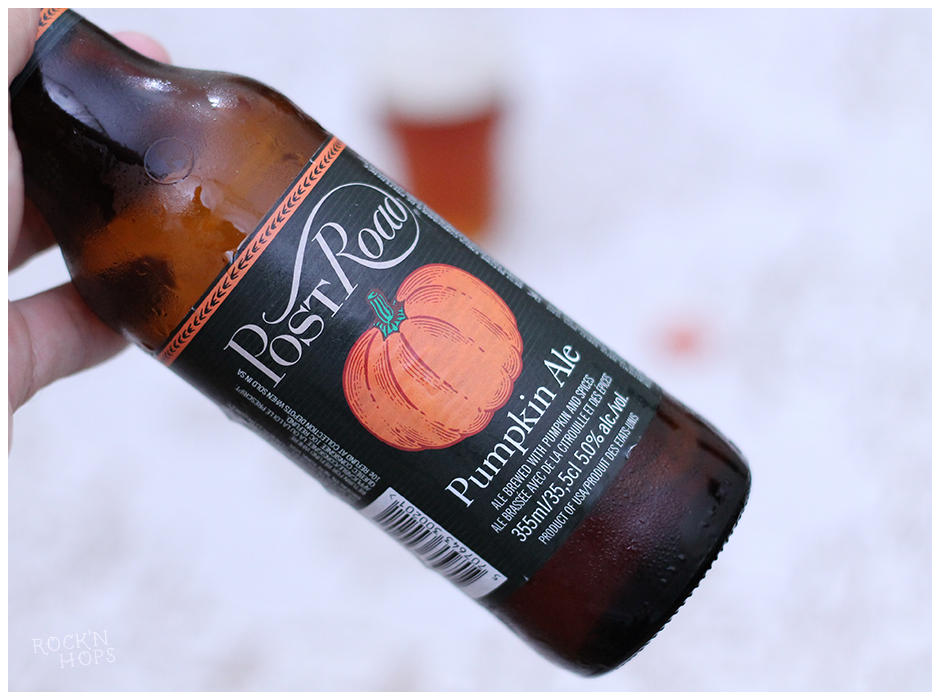 Rock'n Hops Post Road Pumpkin Ale, Brooklyn Brewery New York, USA