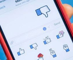 non mi piace pulsante il non mi piace su Facebook