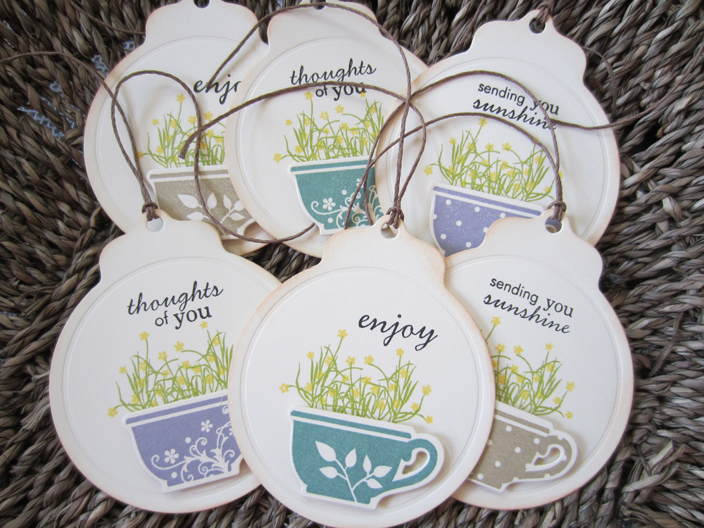 Creative Syzygy Tea Cup Gift Tags