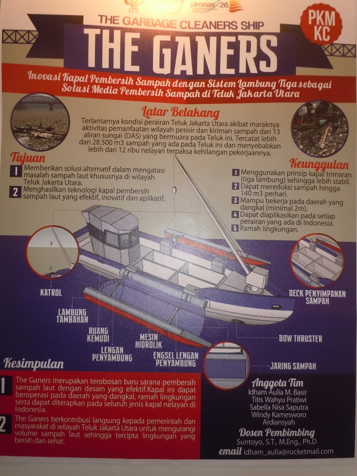 Contoh Poster Pemenang PIMNAS (2012,2013,2014) Inuvation