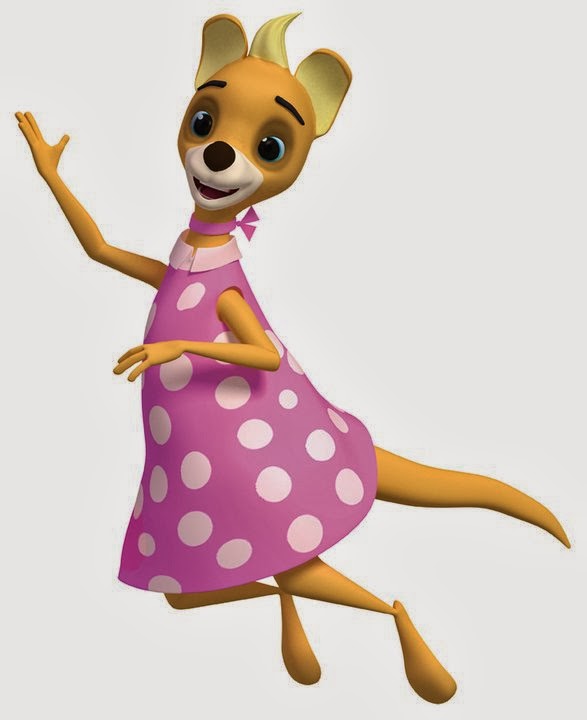 Cartoon Characters Bananas in Pajamas characters