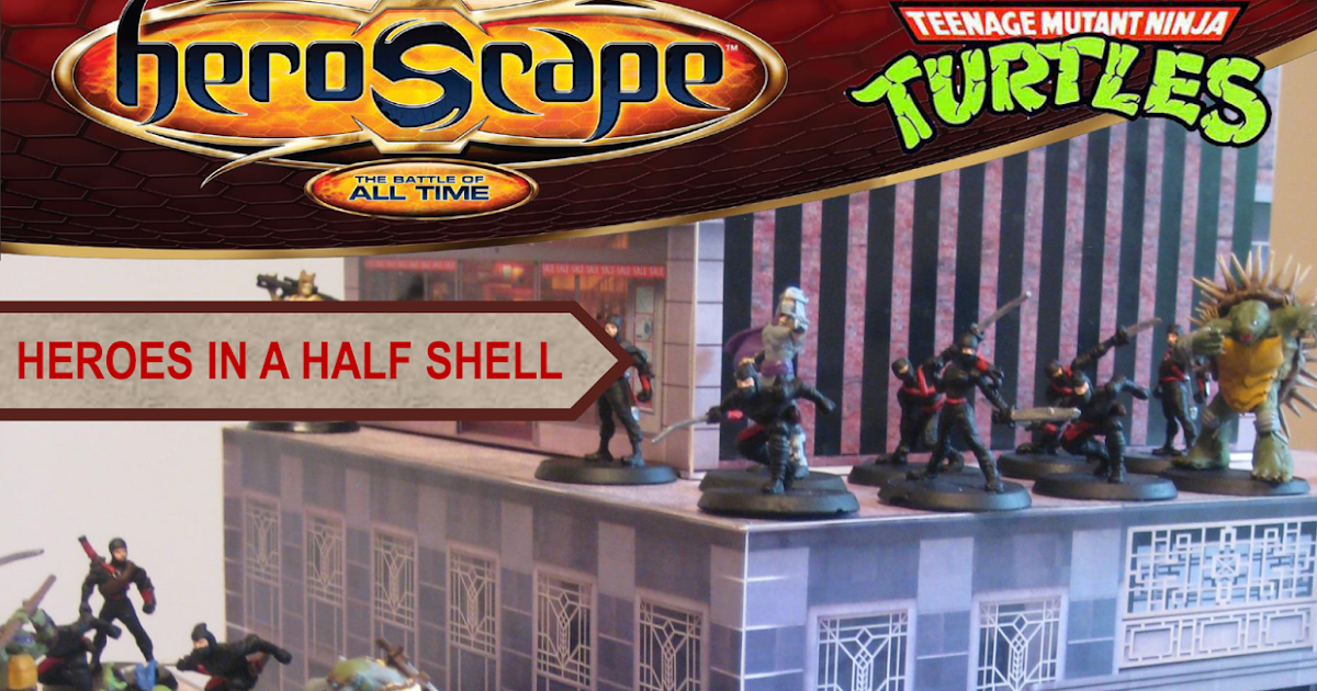 The Heroscape Blog: TMNT - Heroes in a Half Shell Rulebook